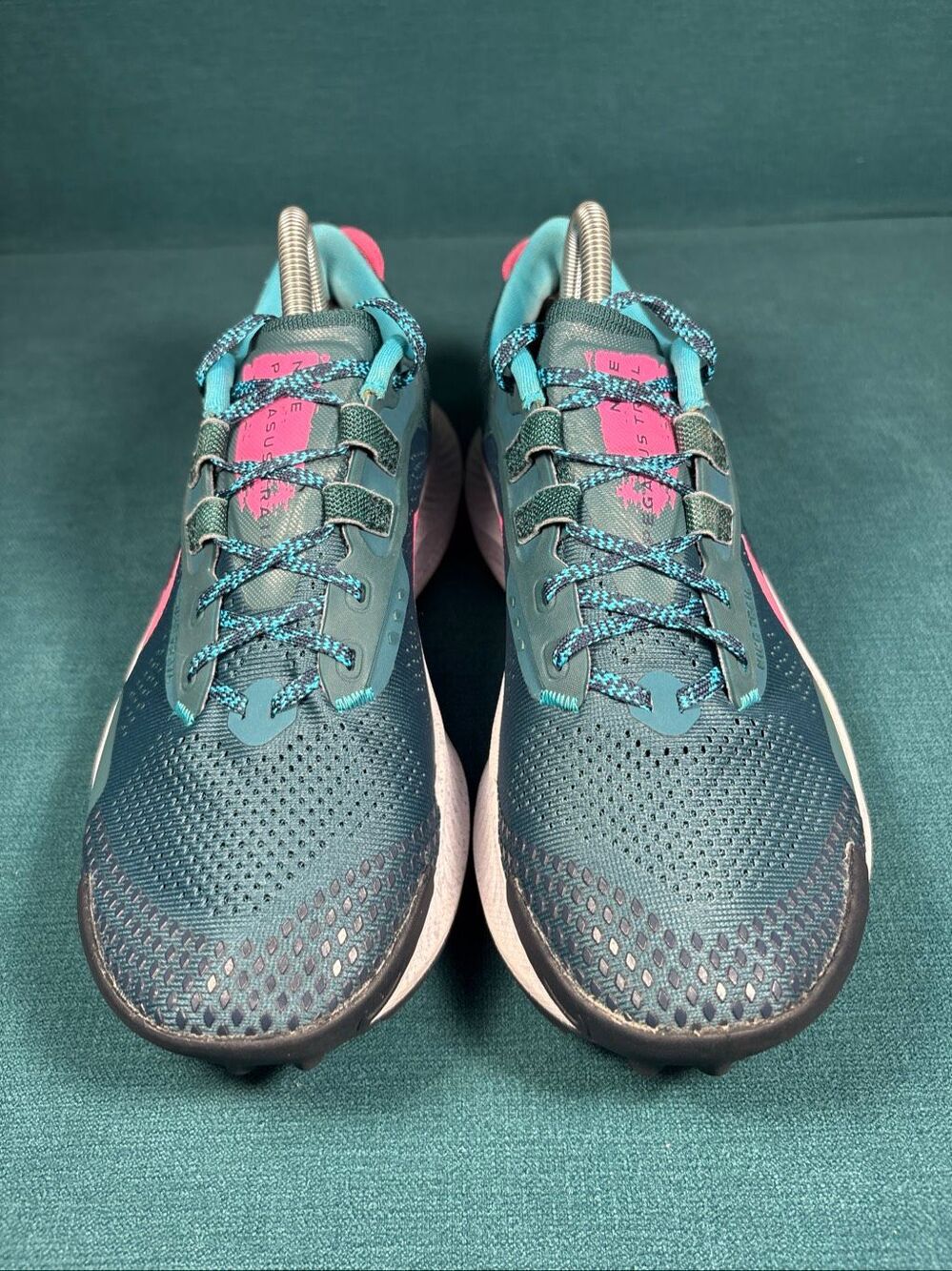 Nike Pegasus Trail 3 Teal Pink Womens Size 9.5 Running Shoes DA8698-300 - Picture 4 of 8